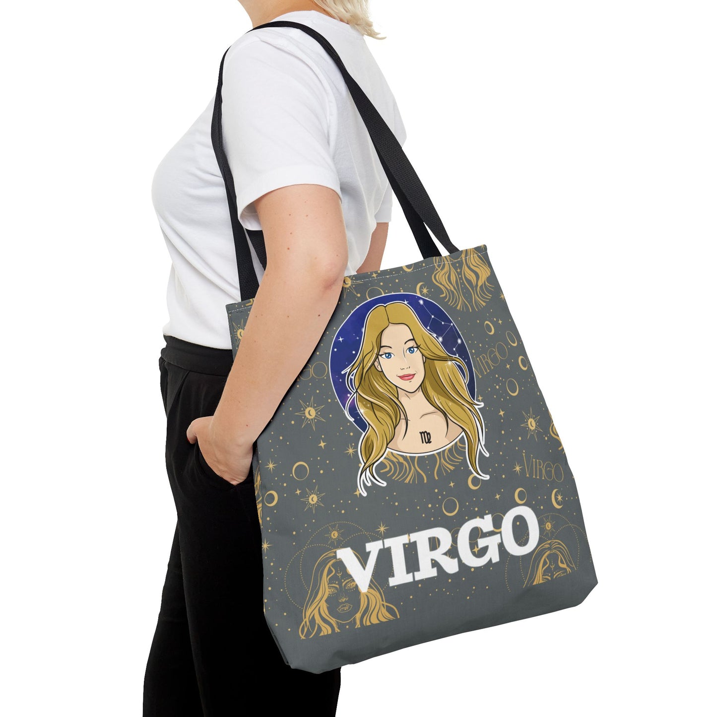 Virgo Tote Bag (Dark Grey)
