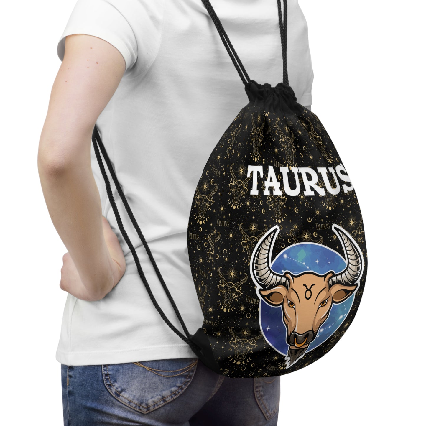 Taurus Drawstring Bag