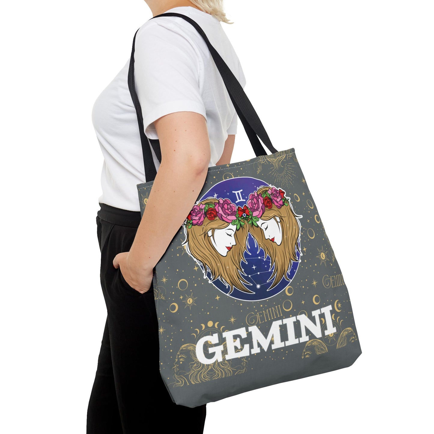 Gemini Tote Bag (Dark Grey)