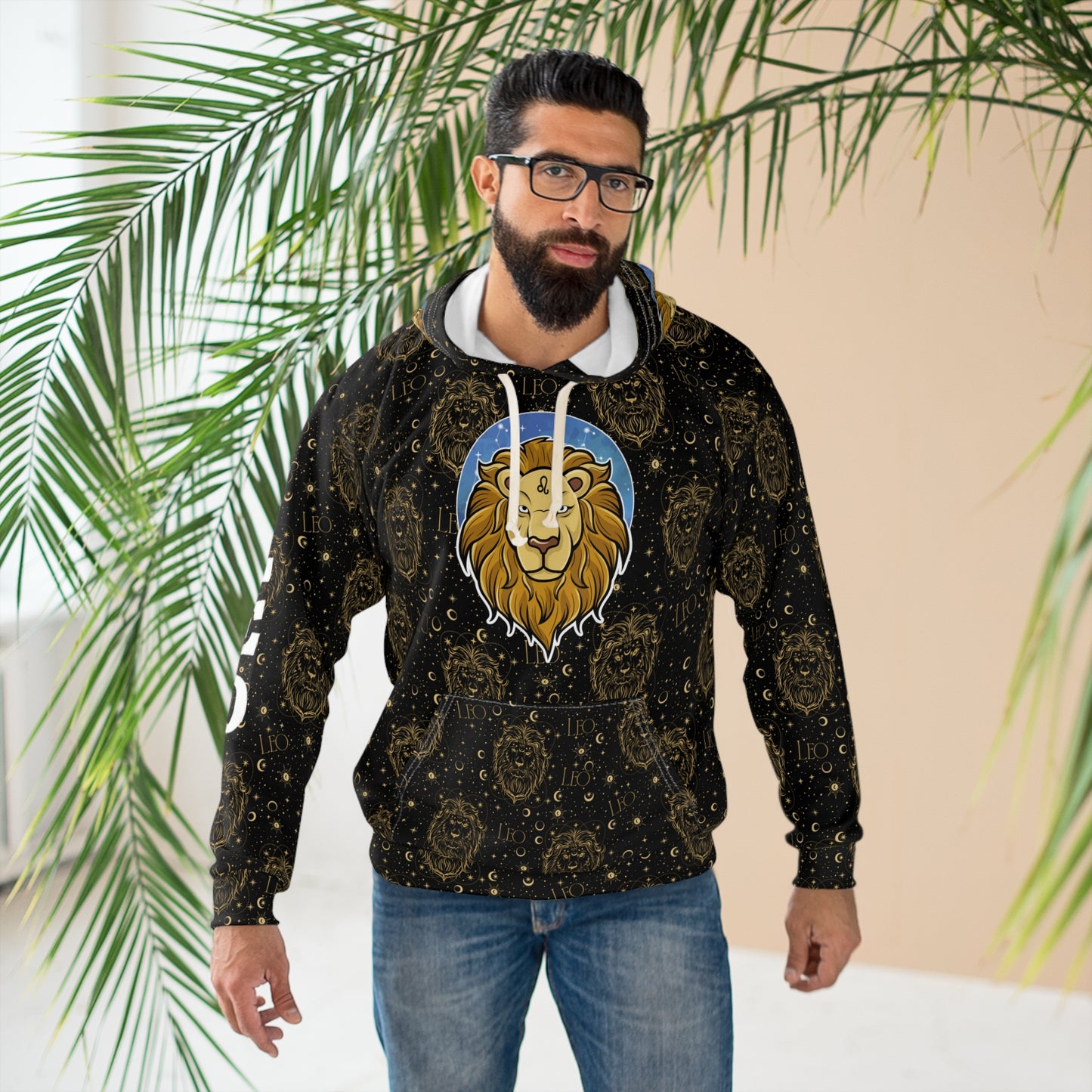 Leo Unisex Pullover Hoodie