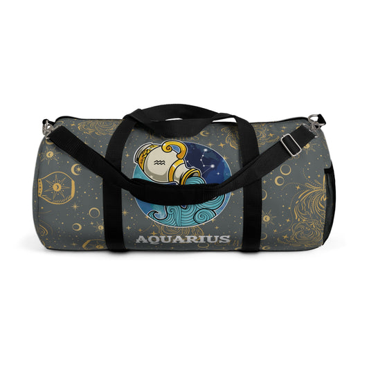 Aquarius Duffel Bag (Dark Grey)