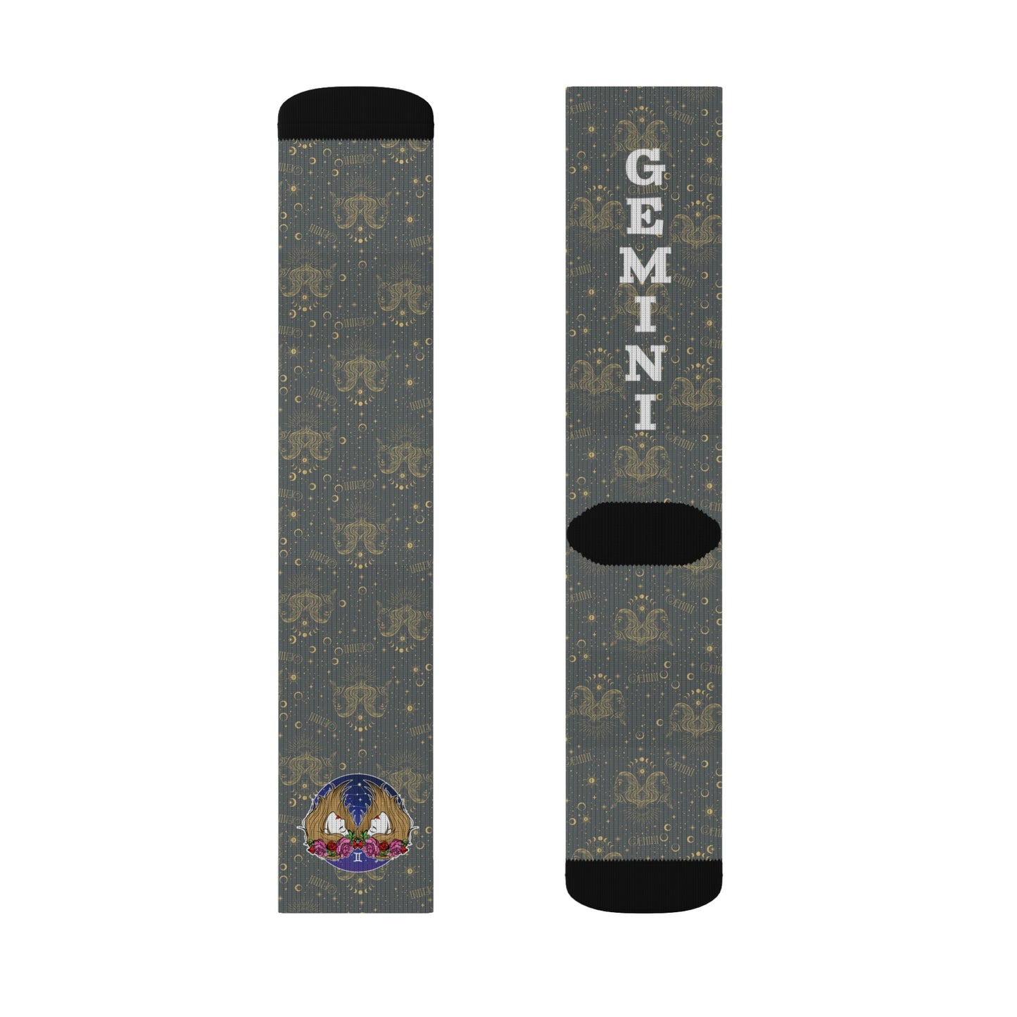 Gemini Socks (Dark Grey)