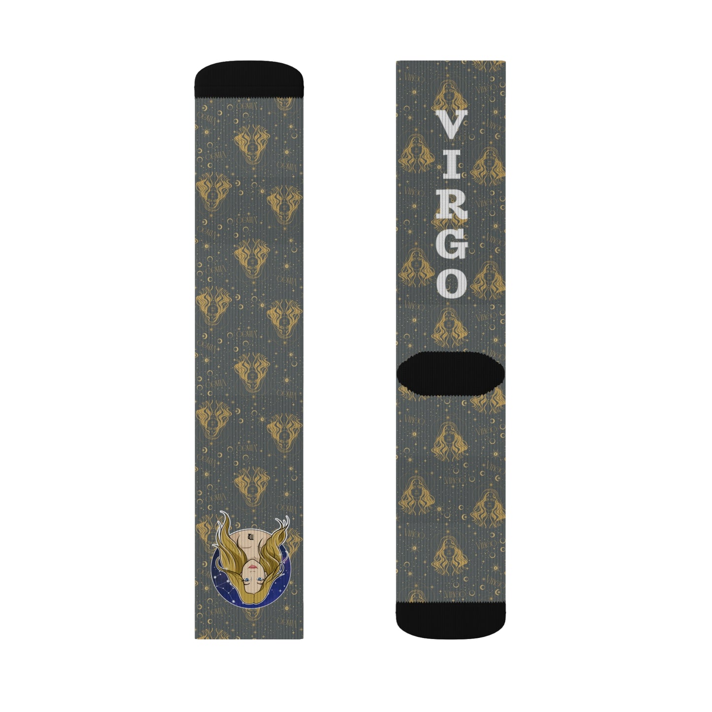 Virgo Socks (Dark Grey)