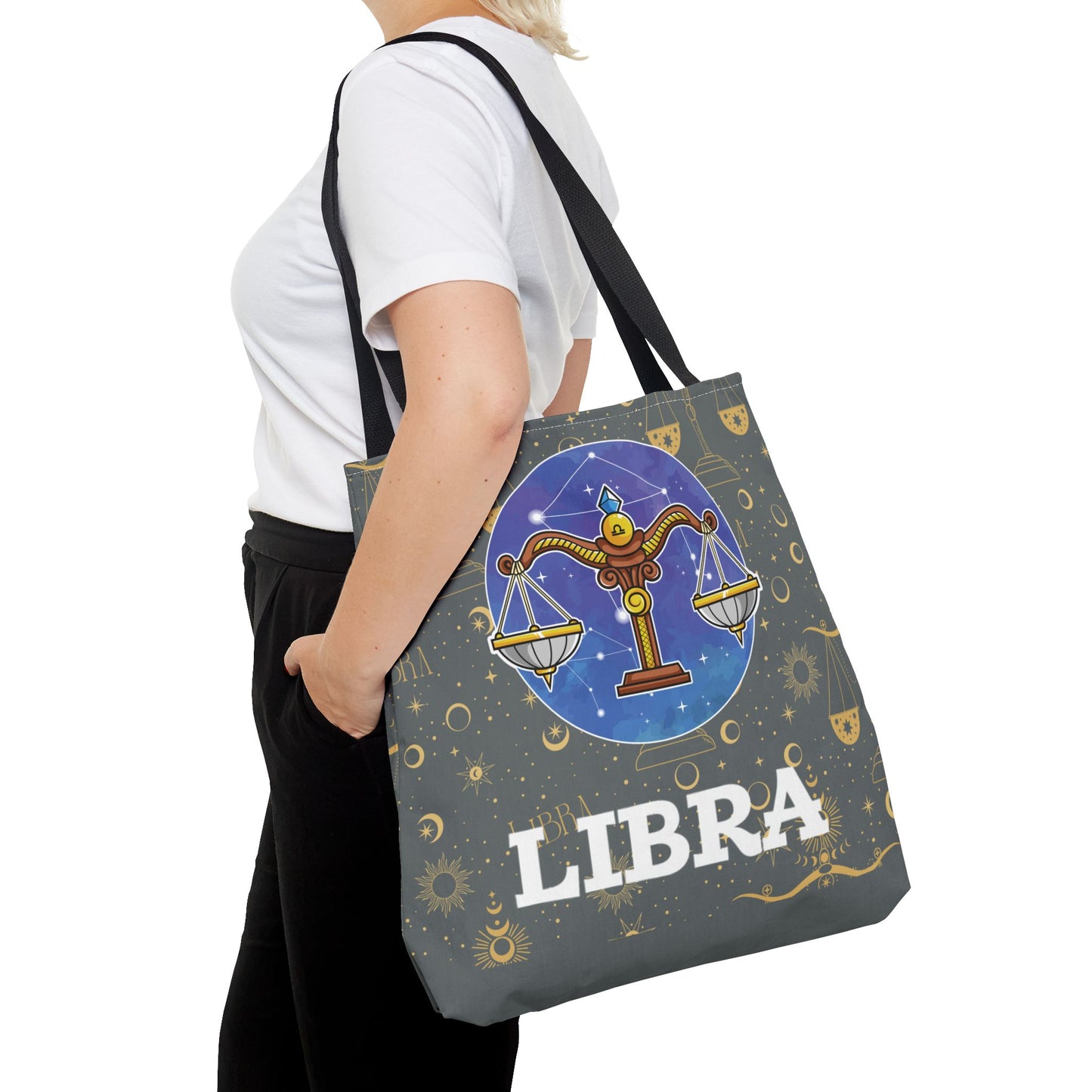 Libra Tote Bag (Dark Grey)