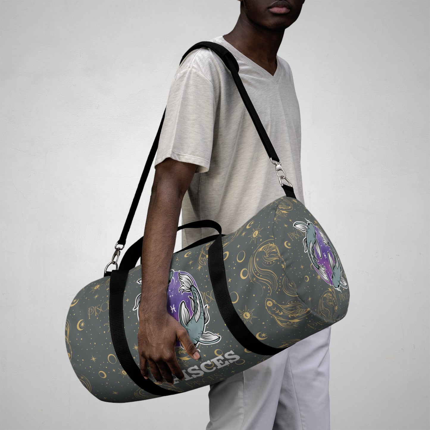 Pisces Duffel Bag (Dark Grey)