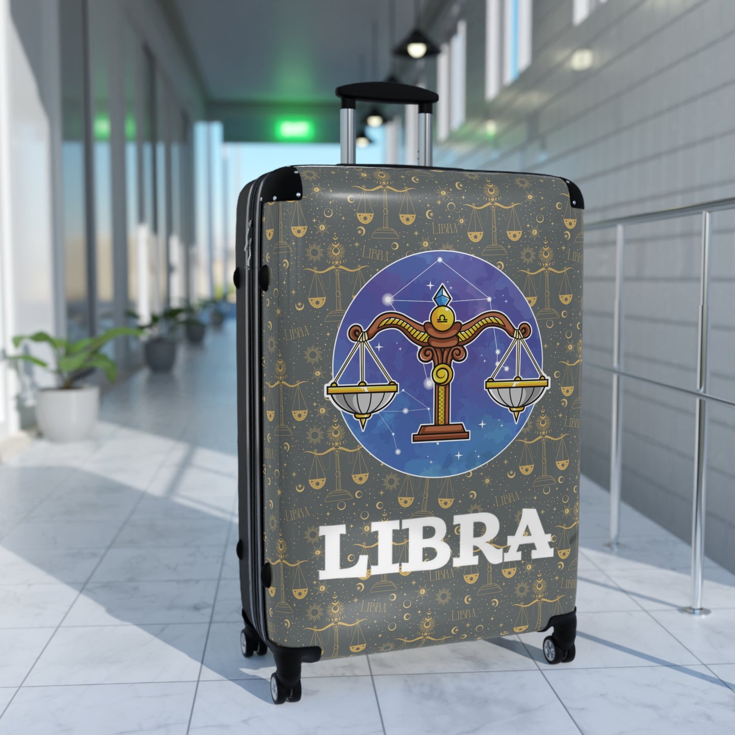 Libra Suitcases (Dark Grey)