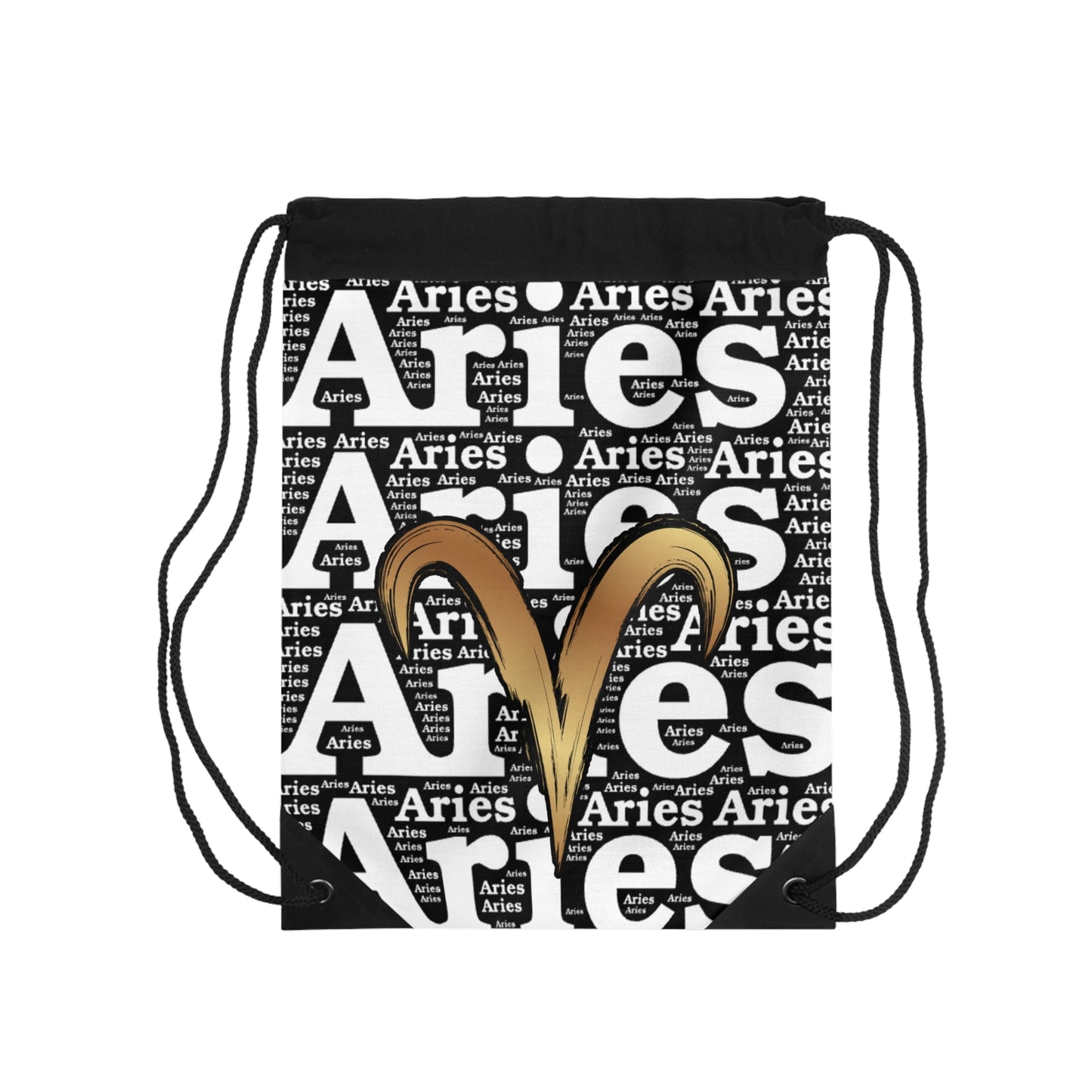 Aries Zodiac Drawstring Bag
