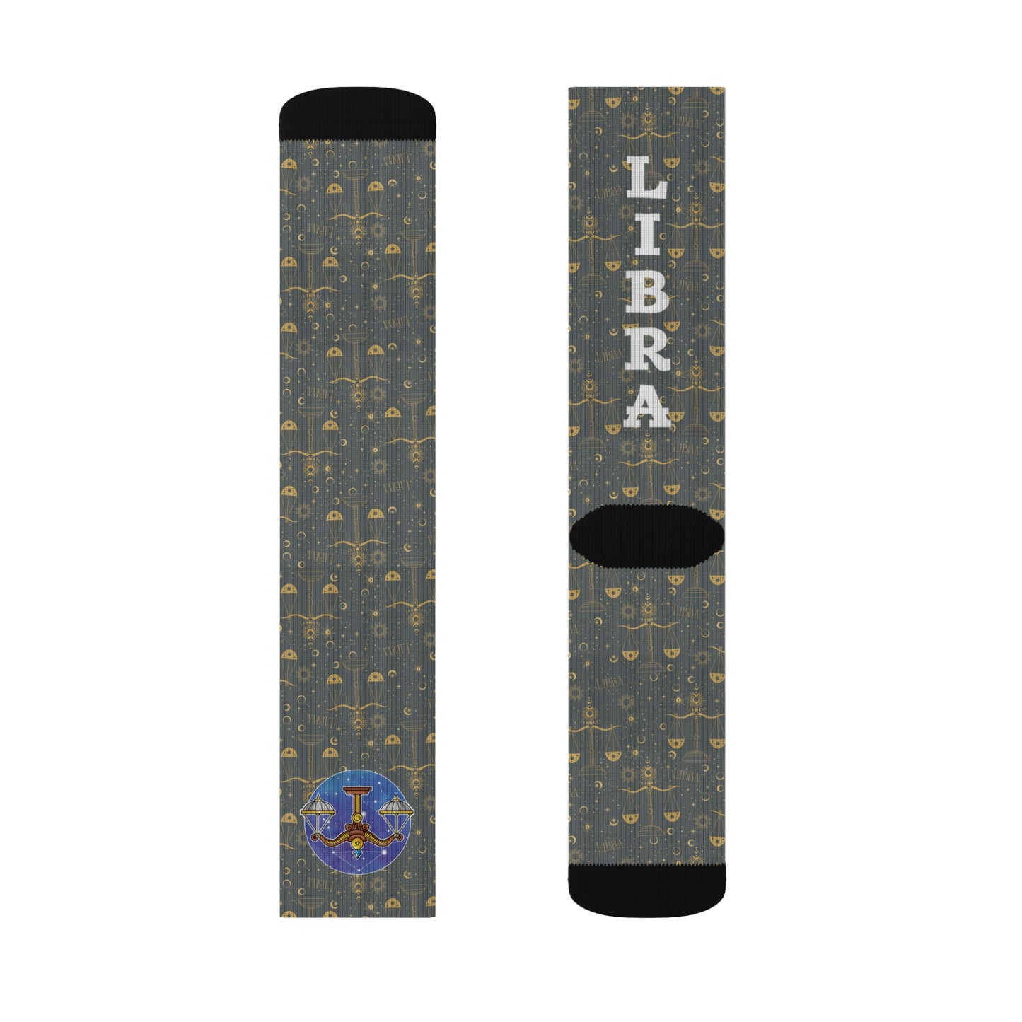 Libra Socks (Dark Grey)