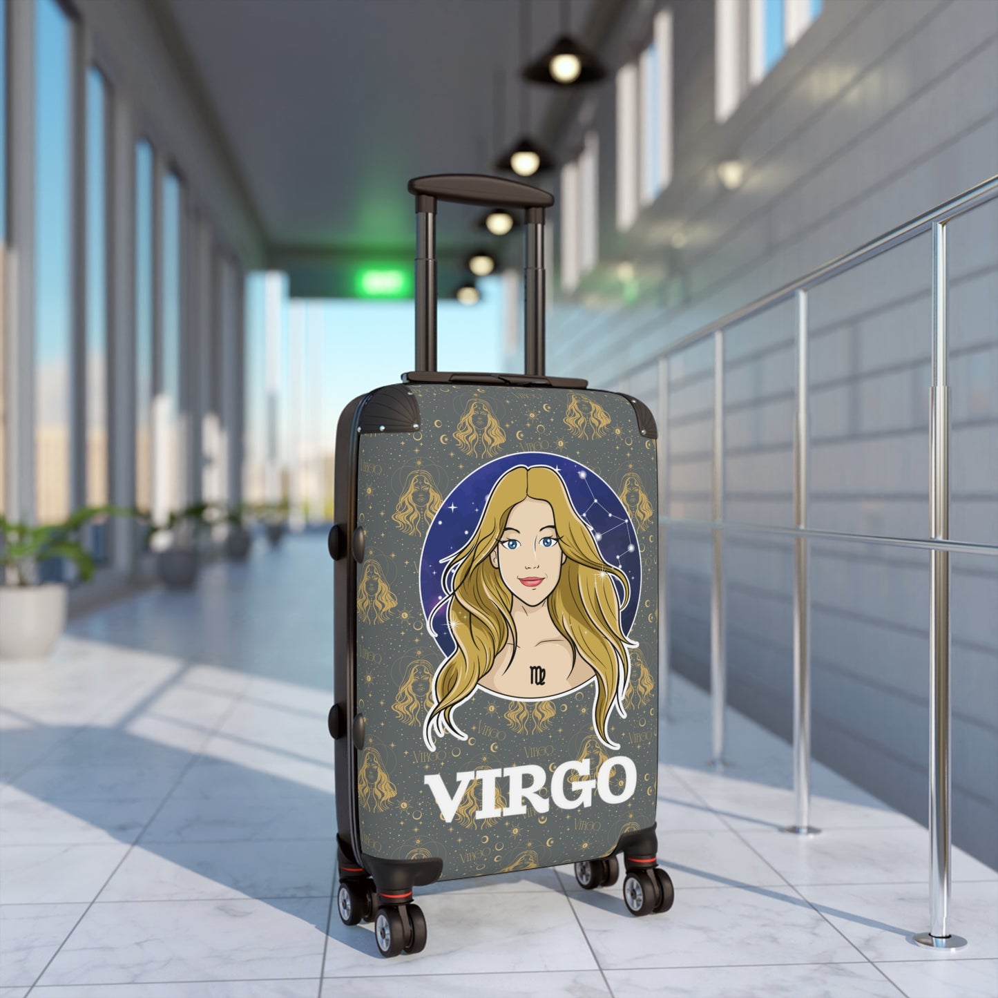 Virgo Suitcases (Dark Grey)