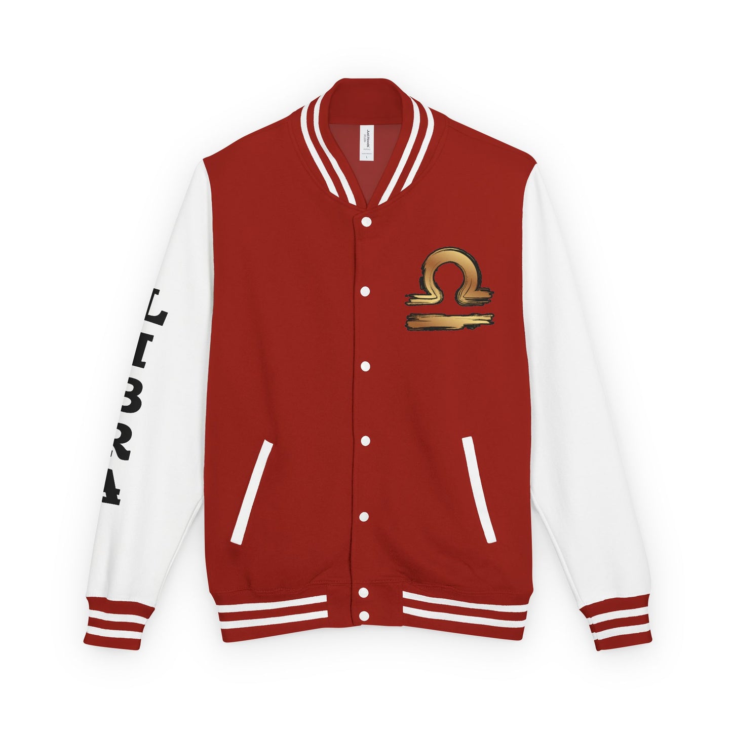 Stylish Libra Letterman Jacket, Unisex Varsity Jacket for Astrology Lovers, Cool Gift for Birthdays, Trendy Outerwear for Any Occasion