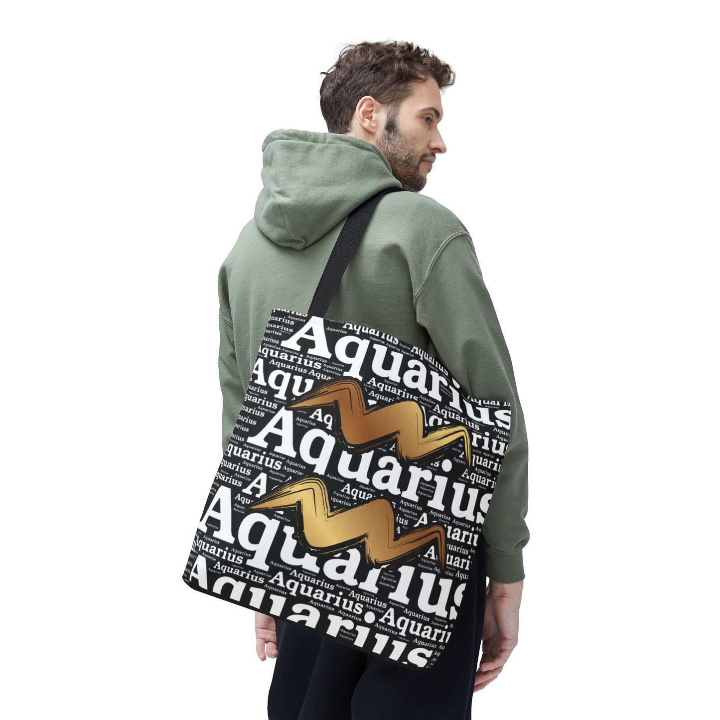 Aquarius Zodiac Tote Bag