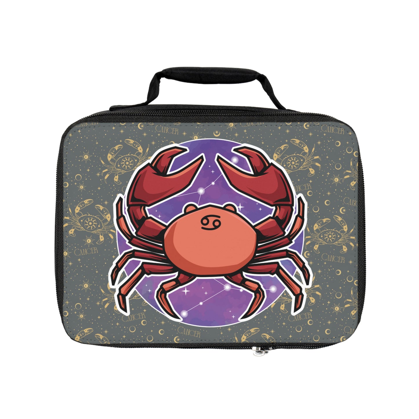 Cancer Lunch Bag (Dark Grey)