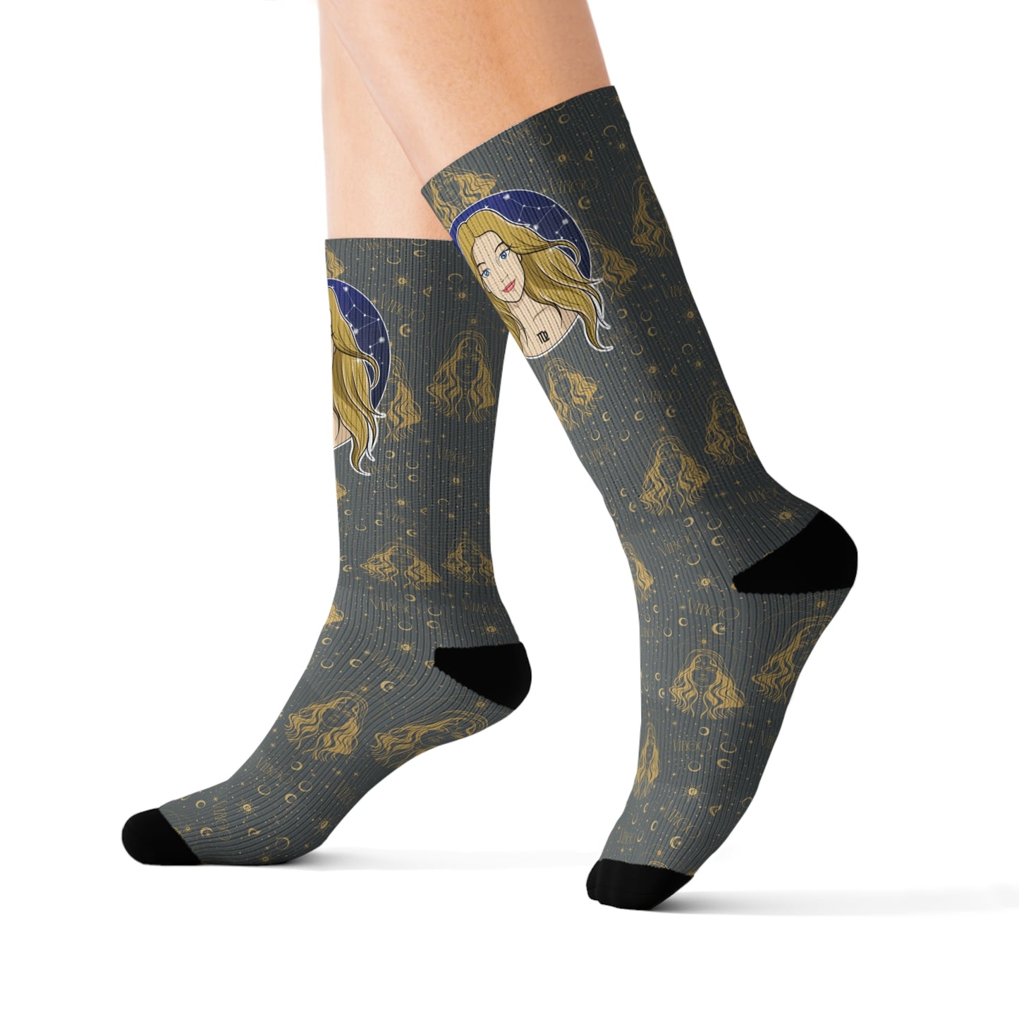 Virgo Socks (Dark Grey)