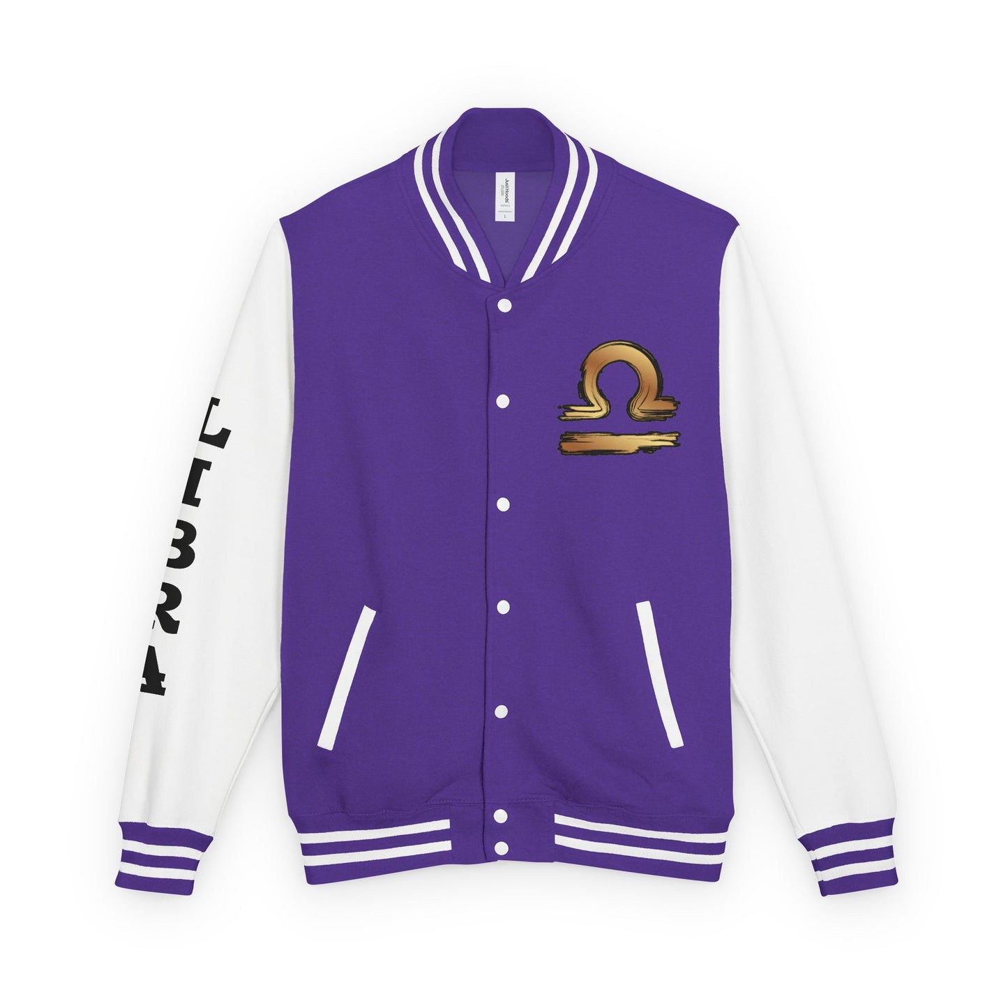 Stylish Libra Letterman Jacket, Unisex Varsity Jacket for Astrology Lovers, Cool Gift for Birthdays, Trendy Outerwear for Any Occasion