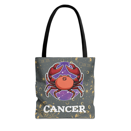 Cancer Tote Bag (Dark Grey)