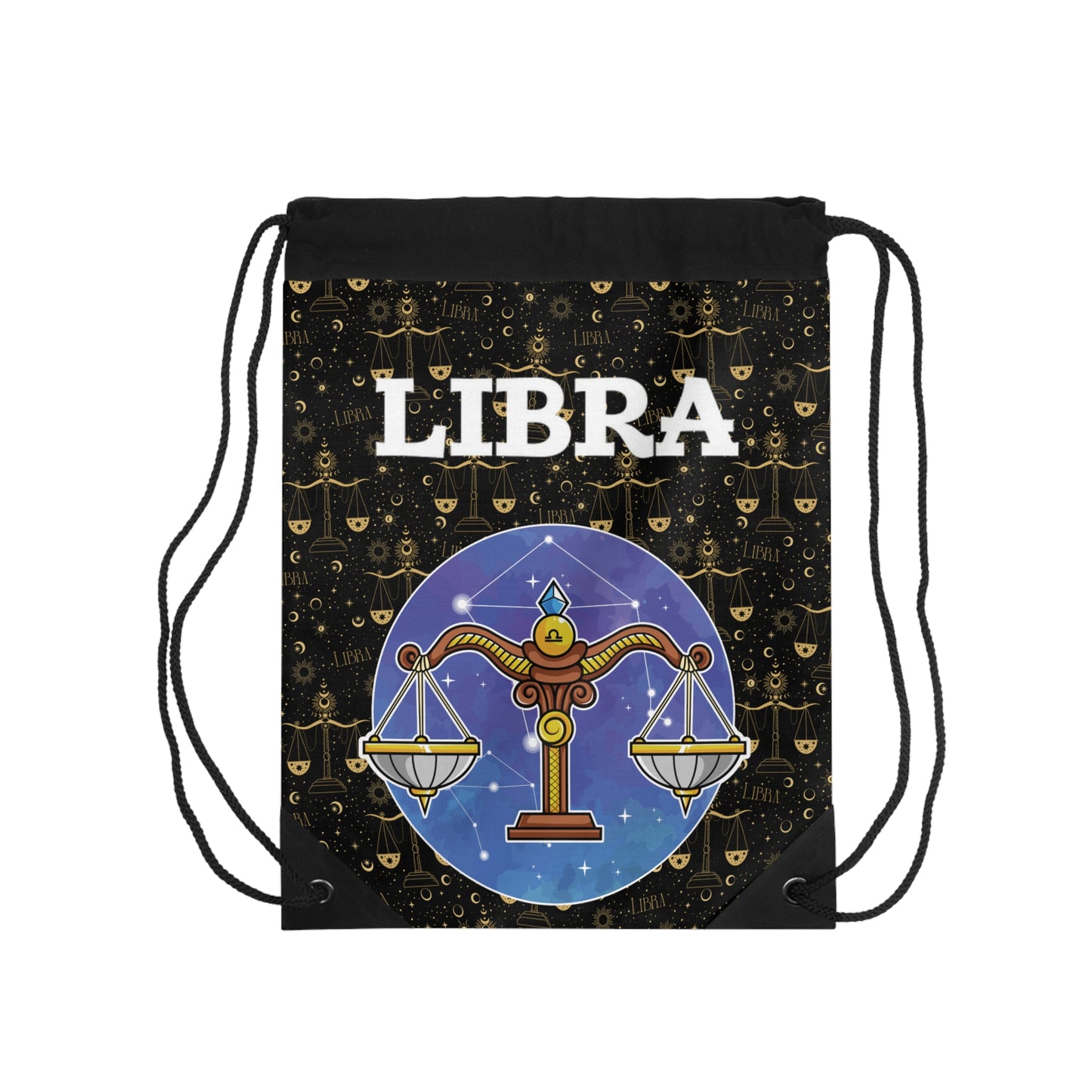 Libra Drawstring Bag