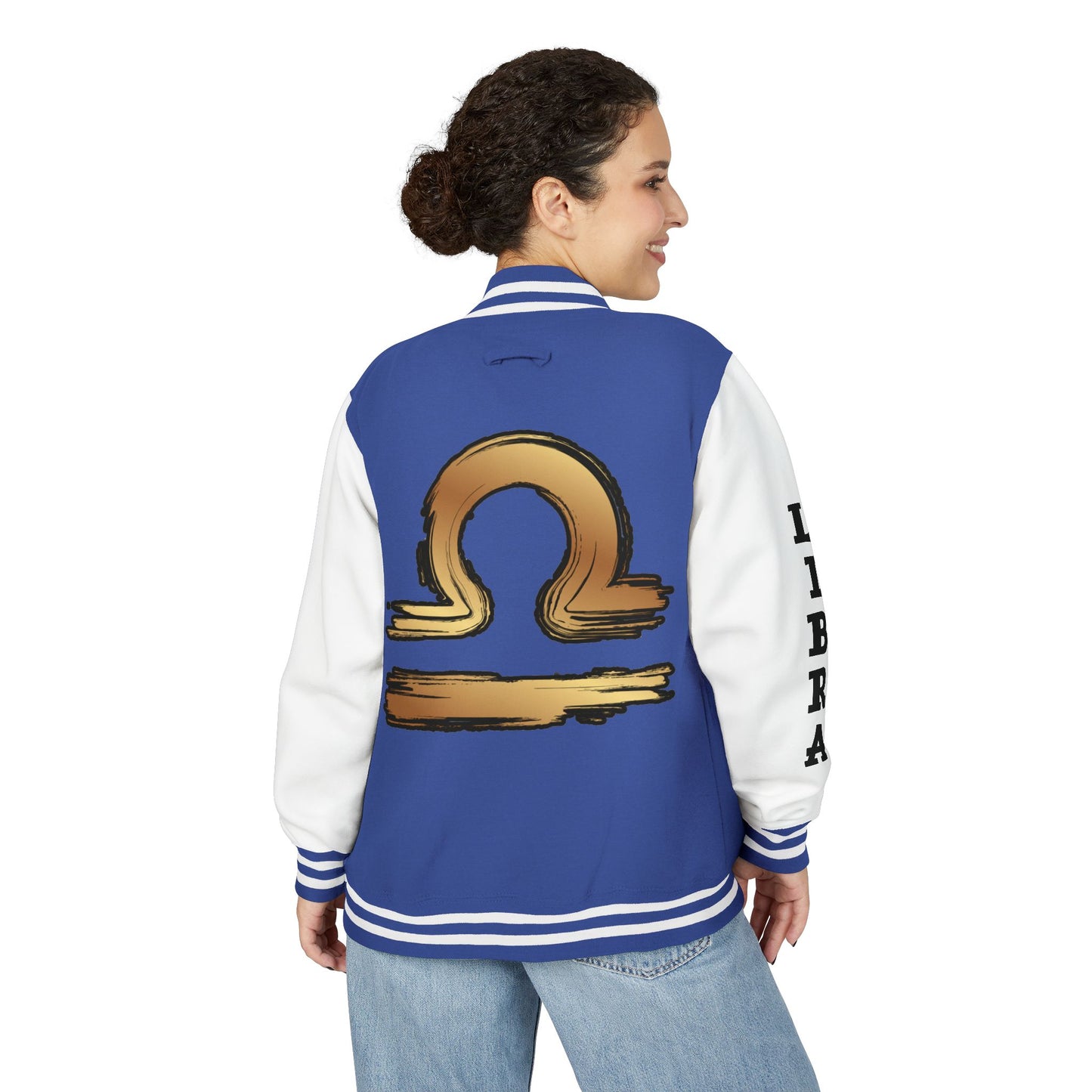 Stylish Libra Letterman Jacket, Unisex Varsity Jacket for Astrology Lovers, Cool Gift for Birthdays, Trendy Outerwear for Any Occasion