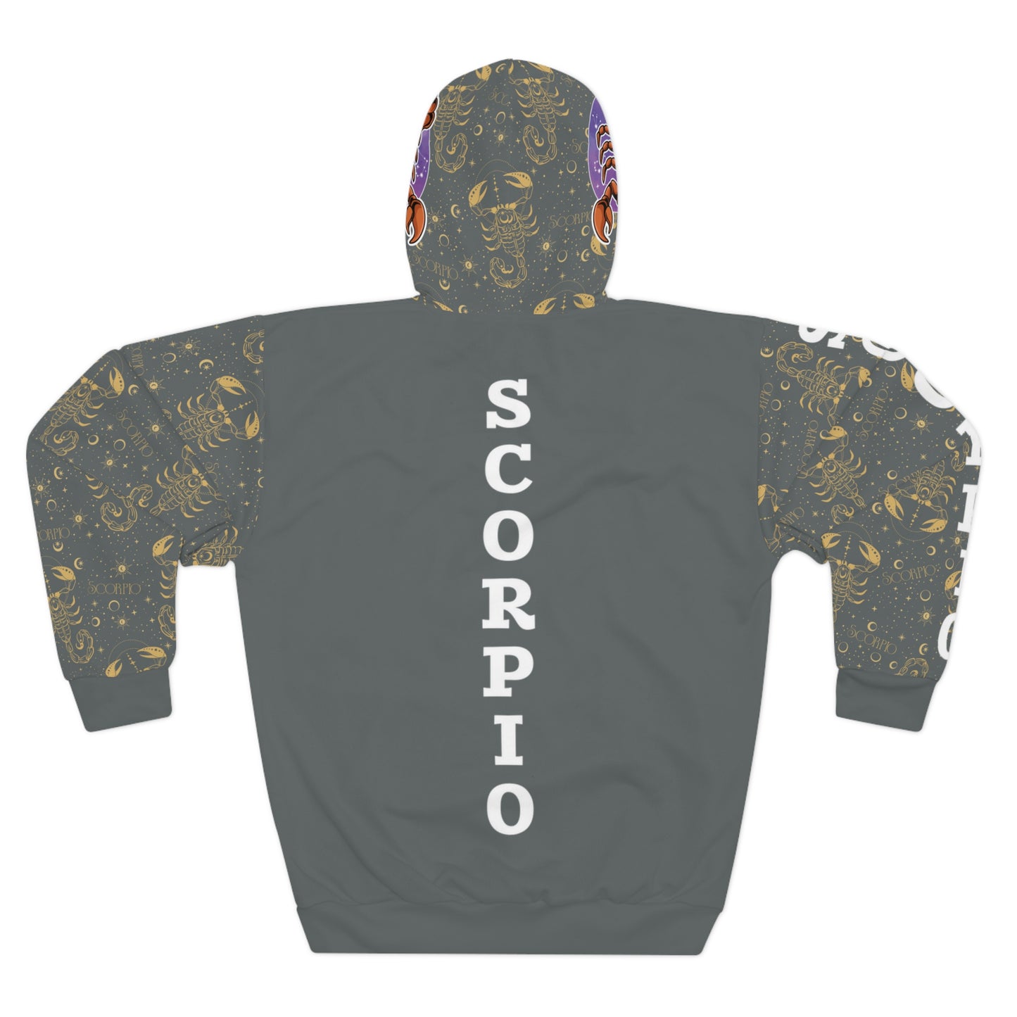 Scorpio Unisex Pullover Hoodie (Dark Grey)