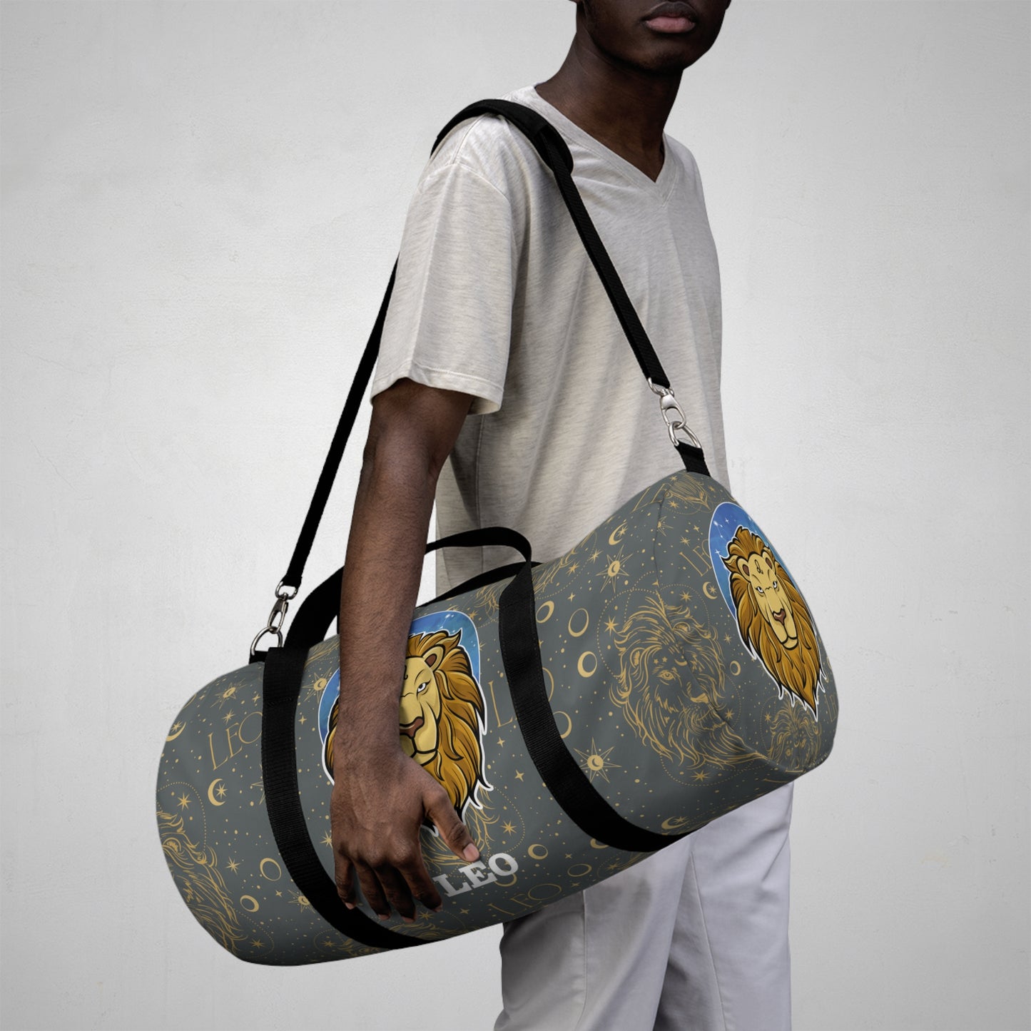 Leo Duffel Bag (Dark Grey)