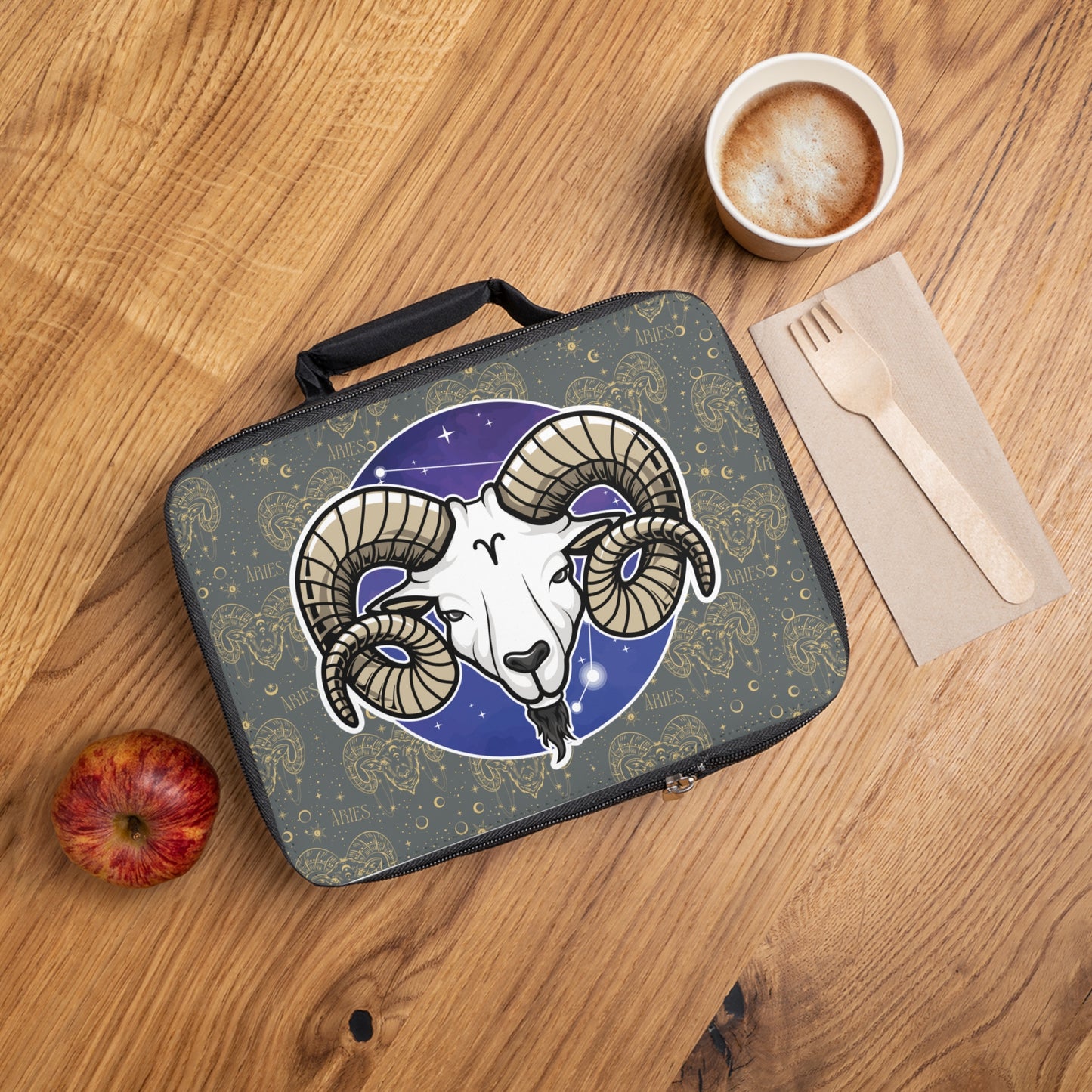 Aries Lunch Bag (Dark Grey)
