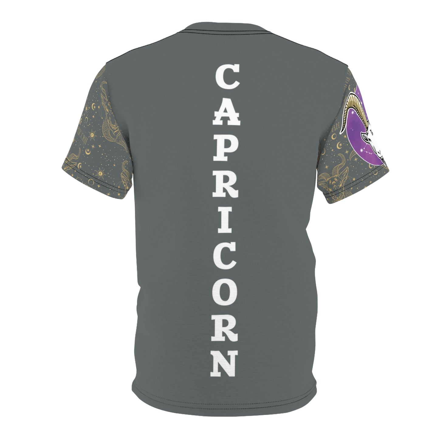Capricorn Unisex Cut & Sew Tee (Dark Grey)
