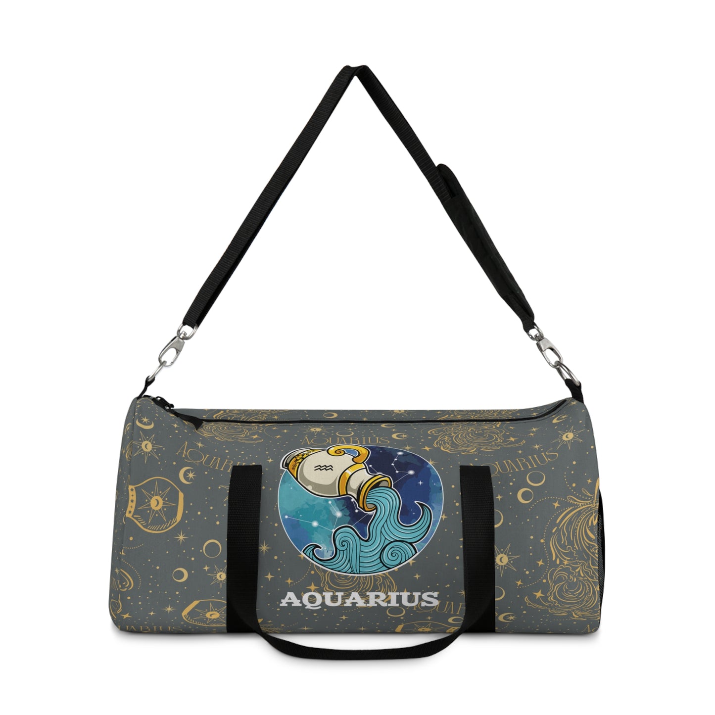 Aquarius Duffel Bag (Dark Grey)