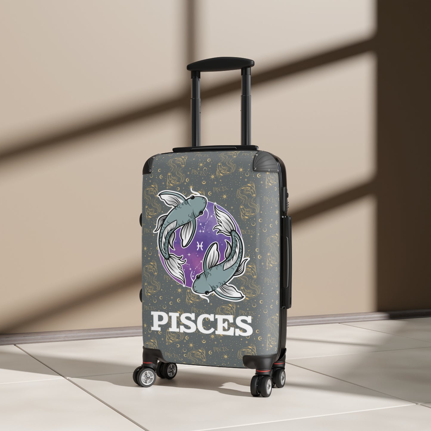 Pisces Suitcases (Dark Grey)