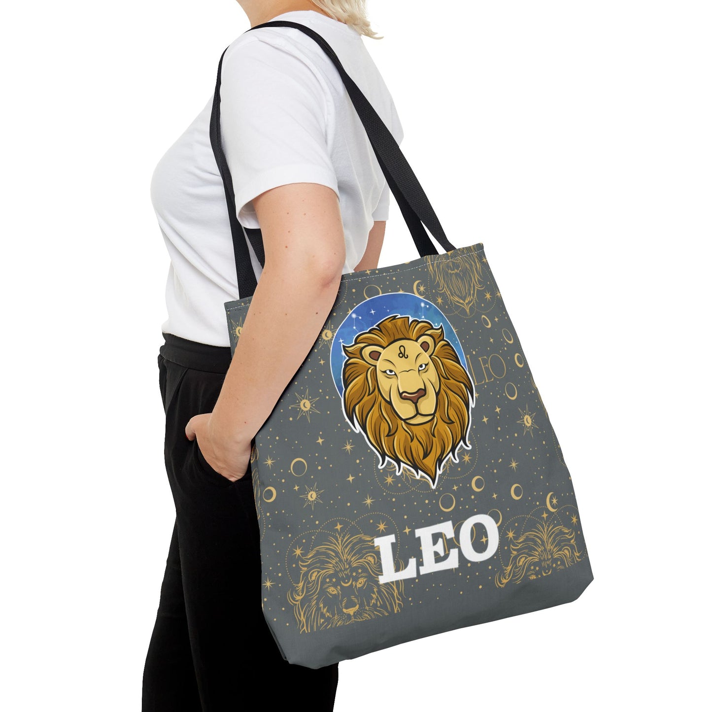 Leo Tote Bag (Dark Grey)