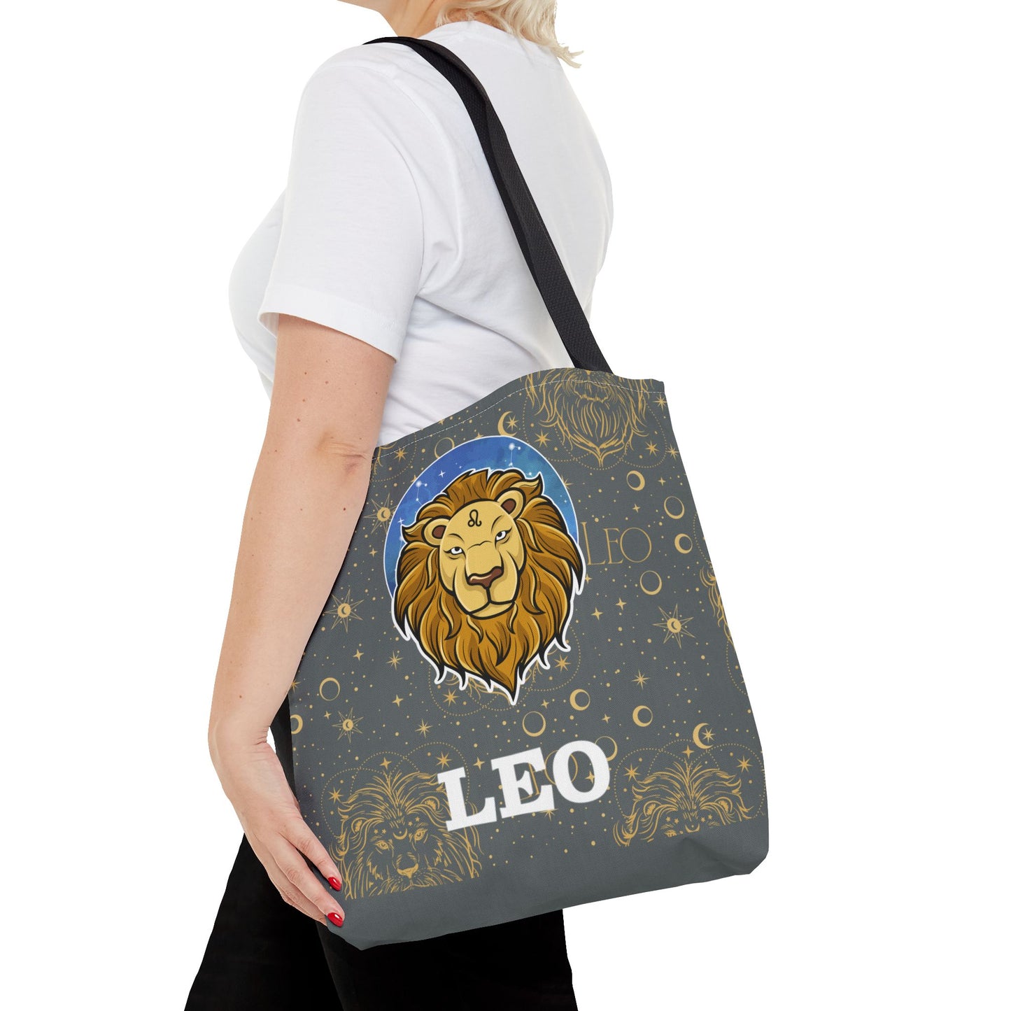 Leo Tote Bag (Dark Grey)