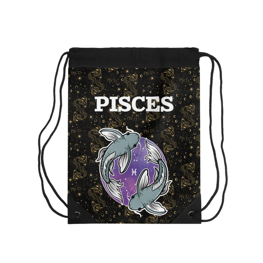 Pisces Drawstring Bag