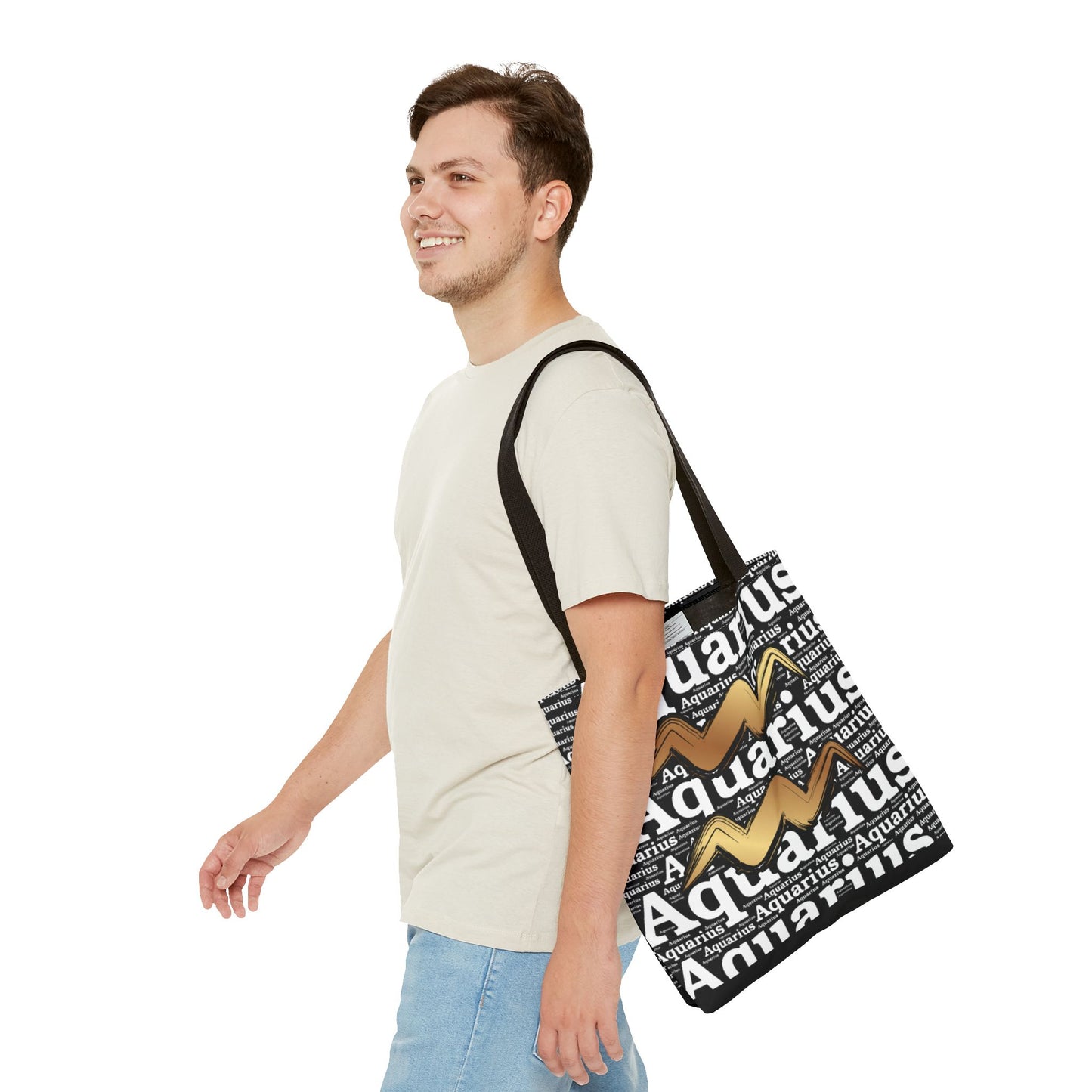 Aquarius Zodiac Tote Bag