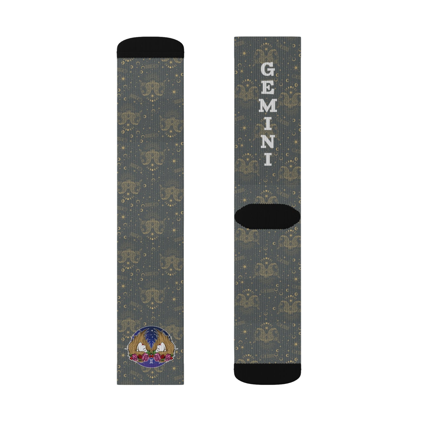 Gemini Socks (Dark Grey)