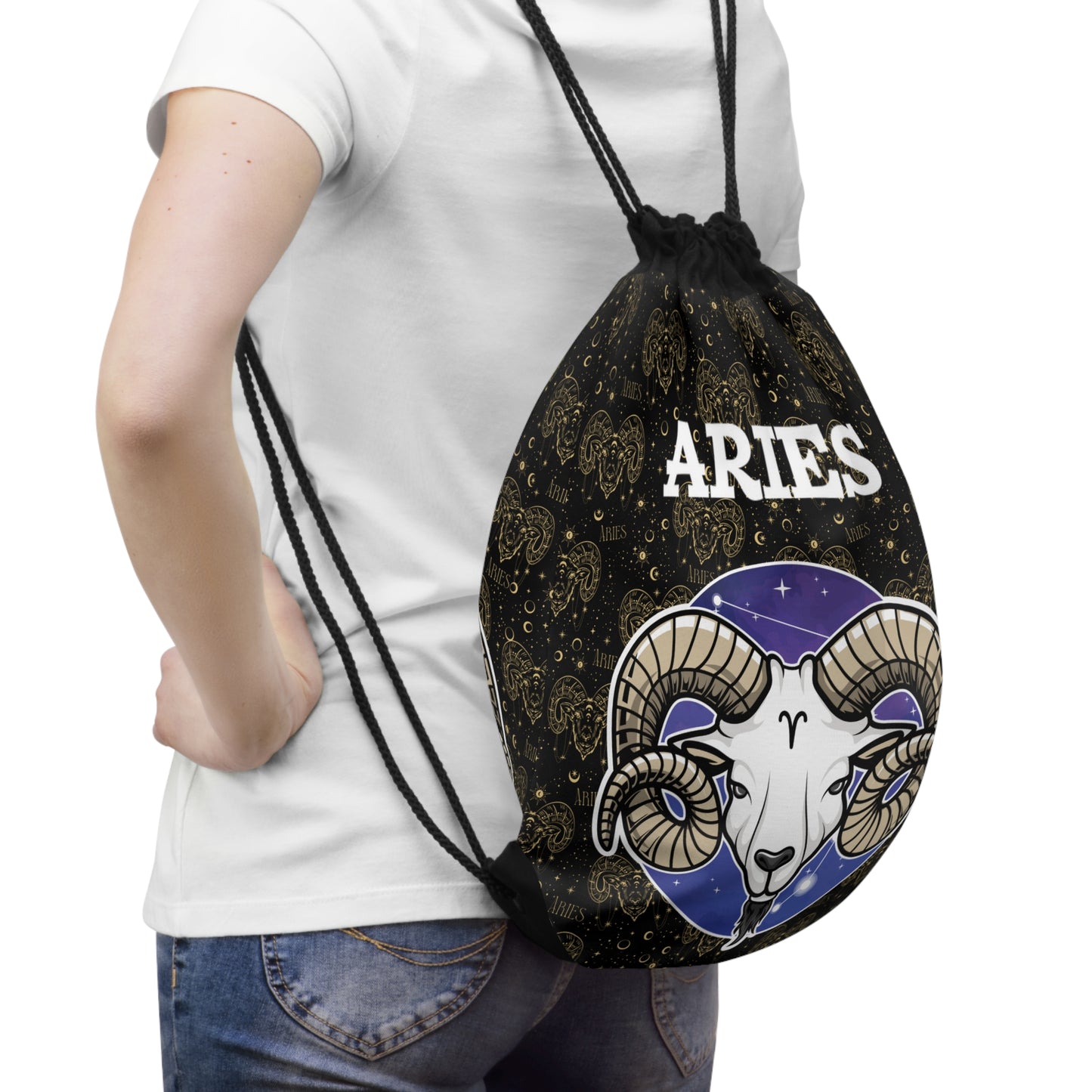 Aries Drawstring Bag