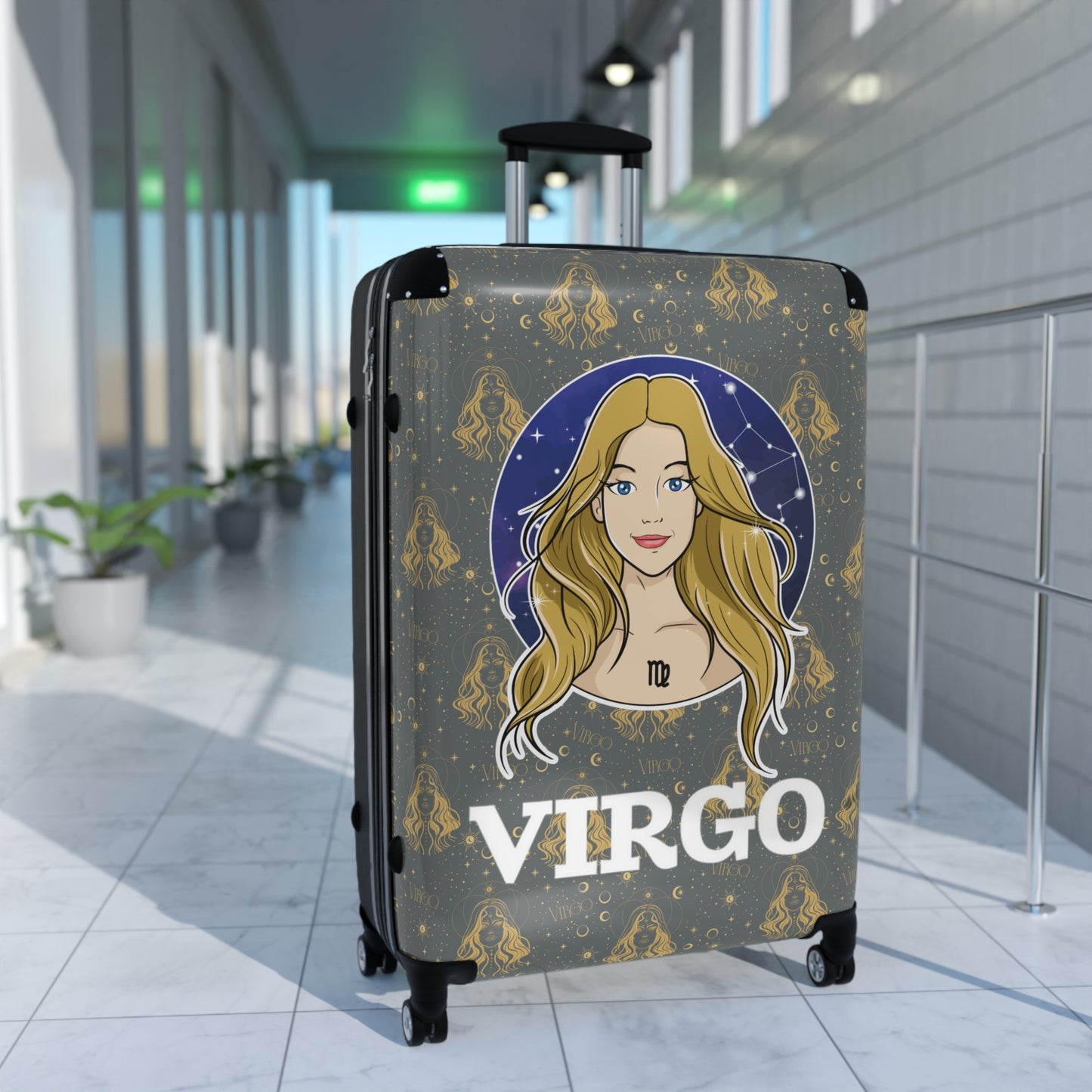 Virgo Suitcases (Dark Grey)