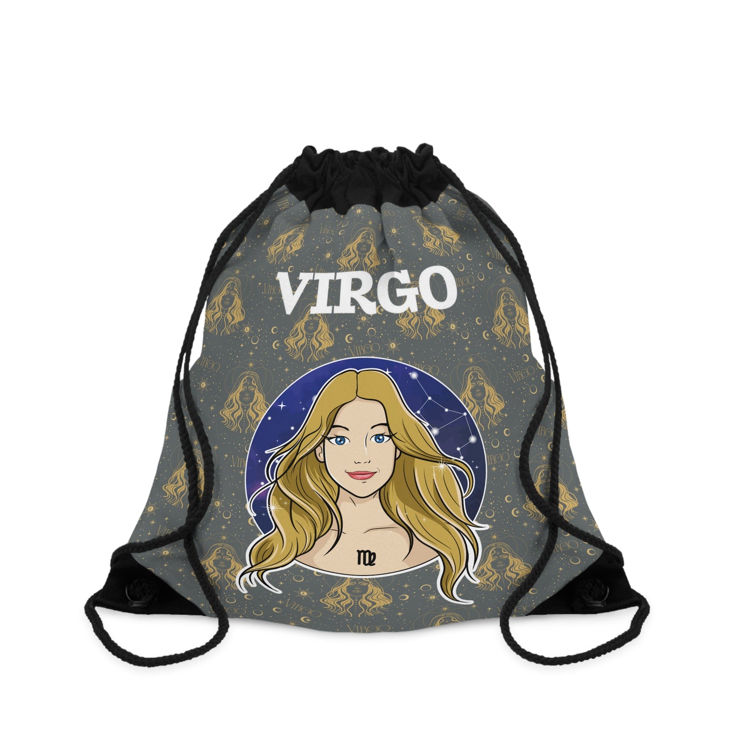 Virgo Drawstring Bag (Dark Grey)