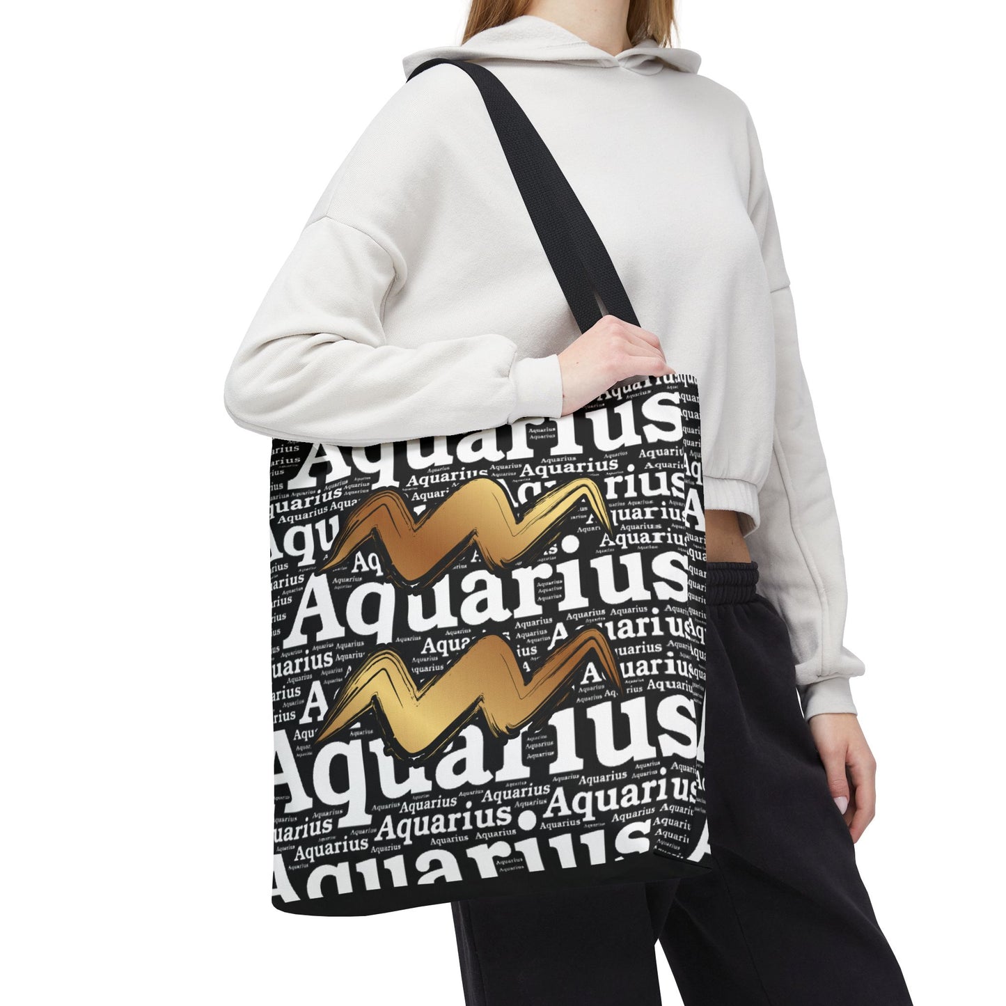 Aquarius Zodiac Tote Bag