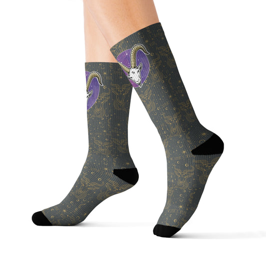 Capricorn Socks (Dark Grey)