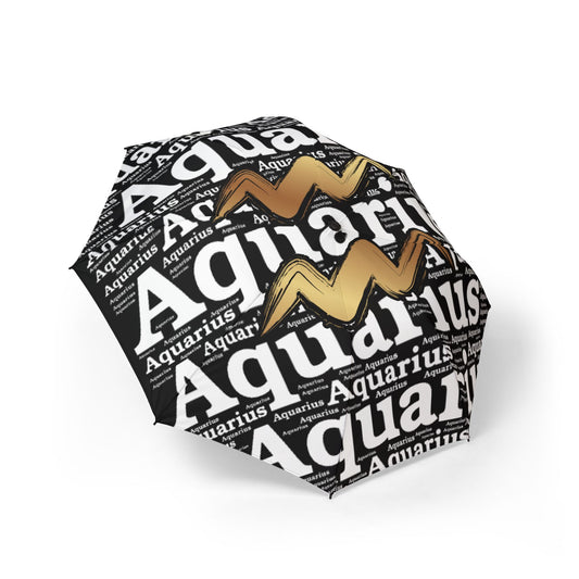 Aquarius Zodiac Foldable Umbrella