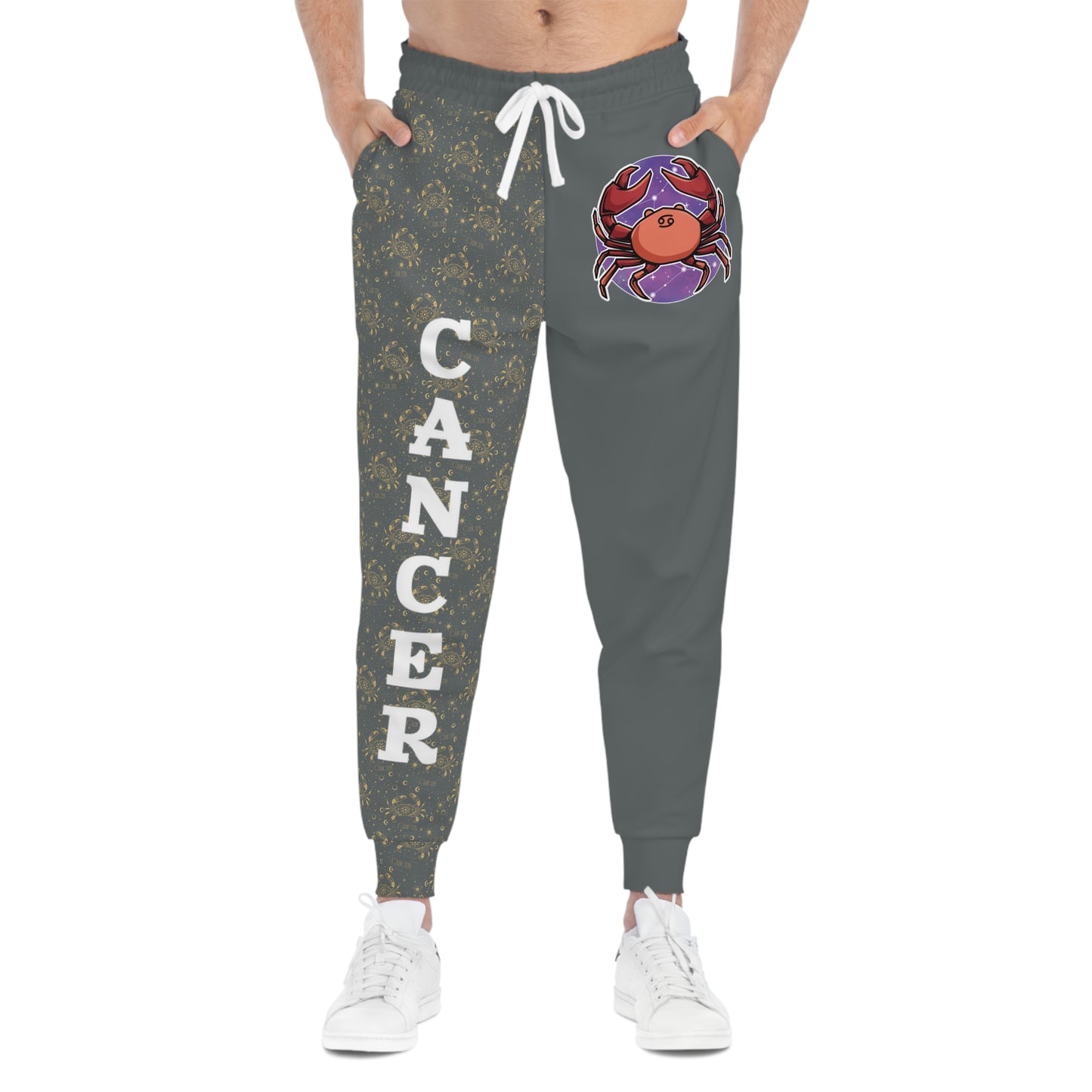 Cancer Athletic Joggers (Dark Grey)