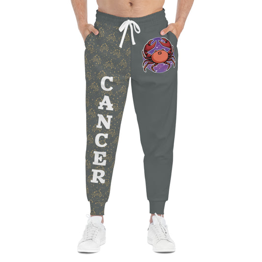 Cancer Athletic Joggers (Dark Grey)