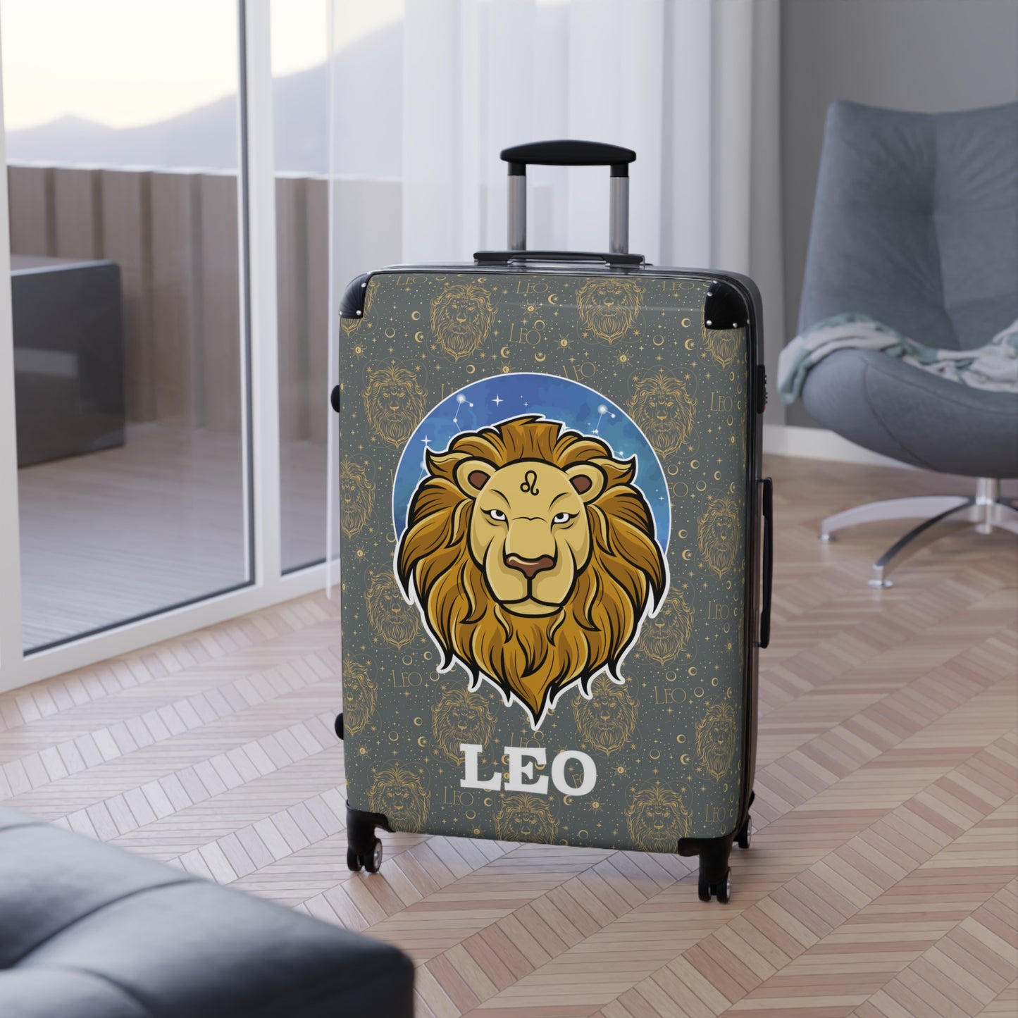 Leo Suitcases (Dark Grey)