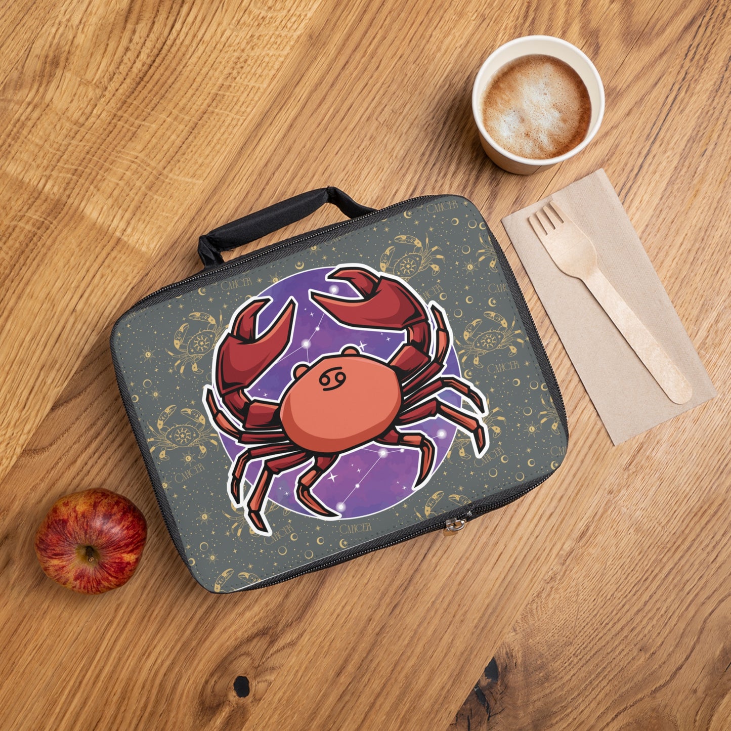 Cancer Lunch Bag (Dark Grey)