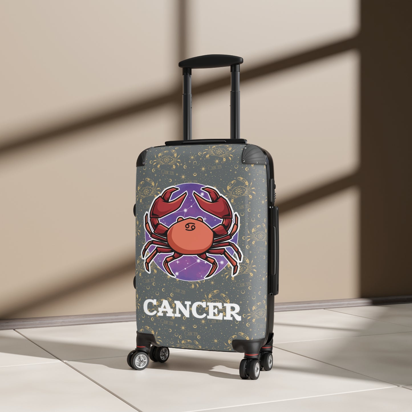 Cancer Suitcases (Dark Grey)