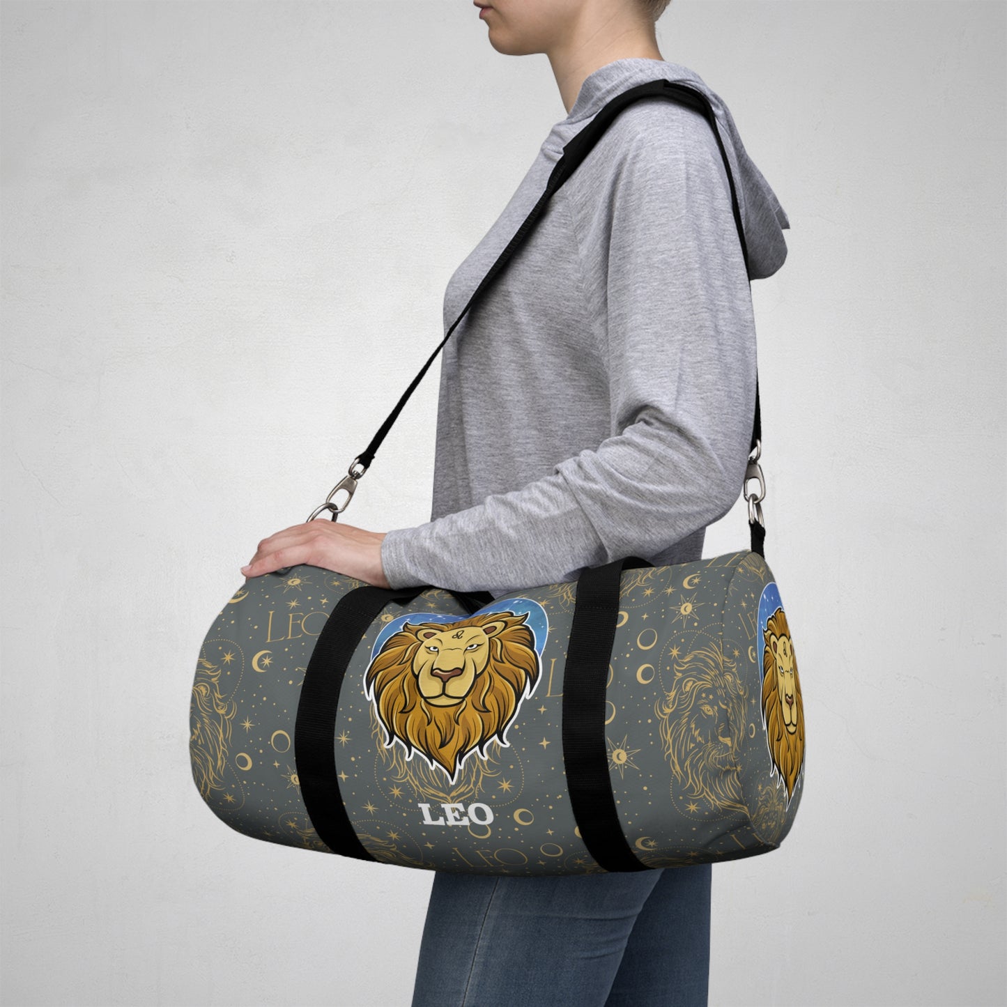 Leo Duffel Bag (Dark Grey)