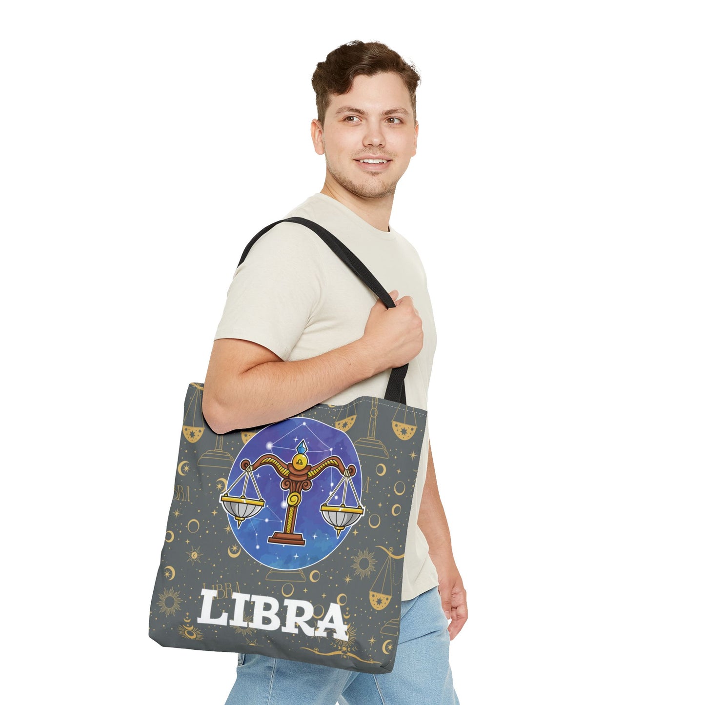 Libra Tote Bag (Dark Grey)