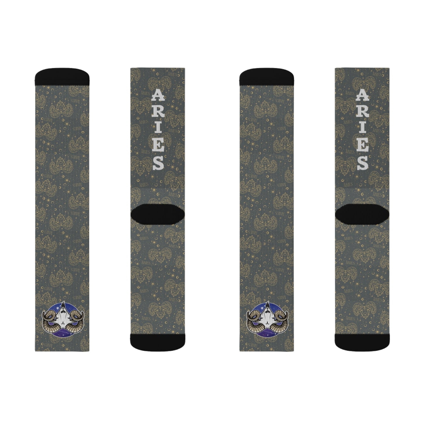 Aries Socks (Dark Grey)