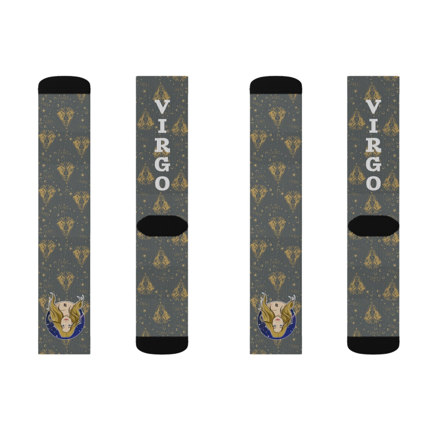Virgo Socks (Dark Grey)