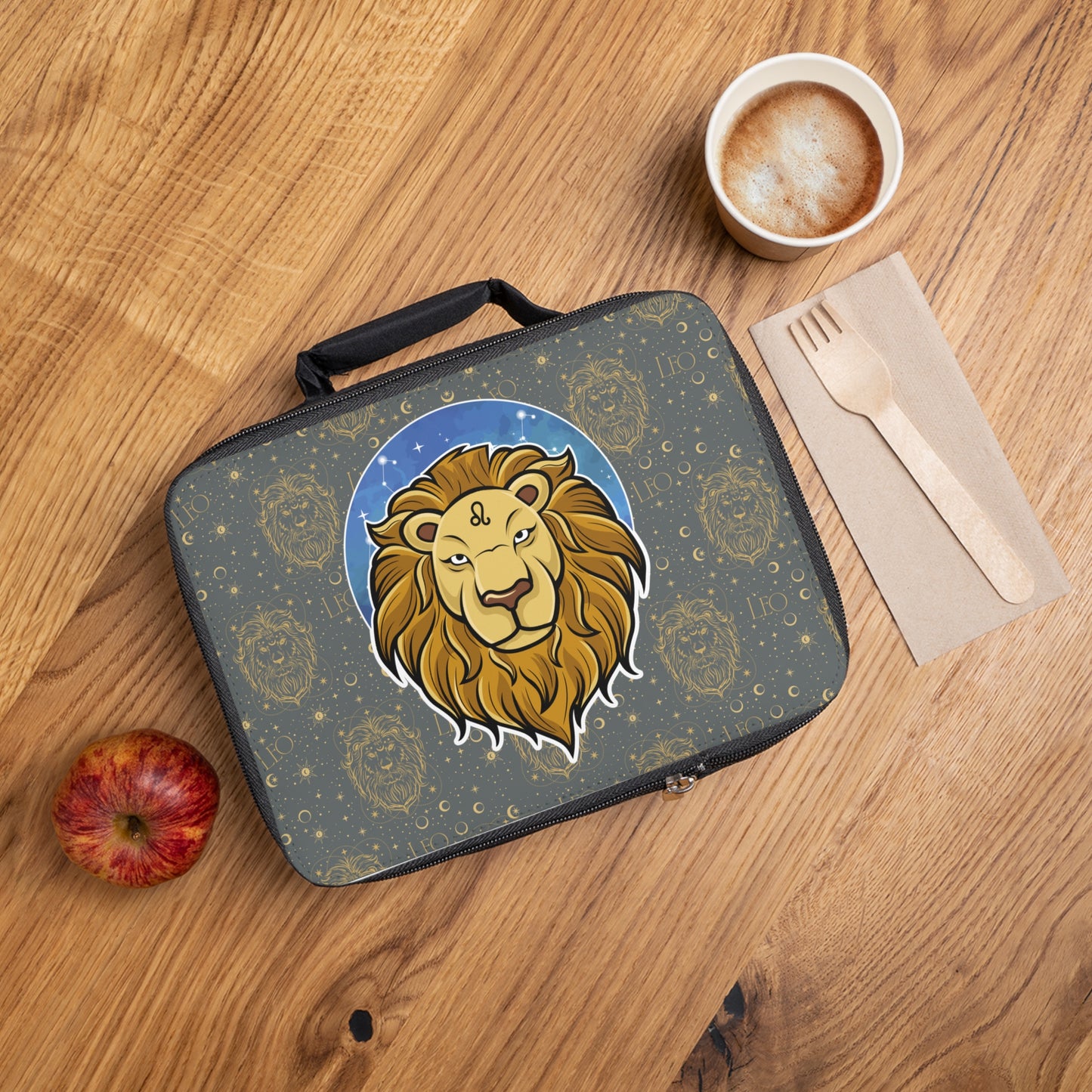 Leo Lunch Bag (Dark Grey)