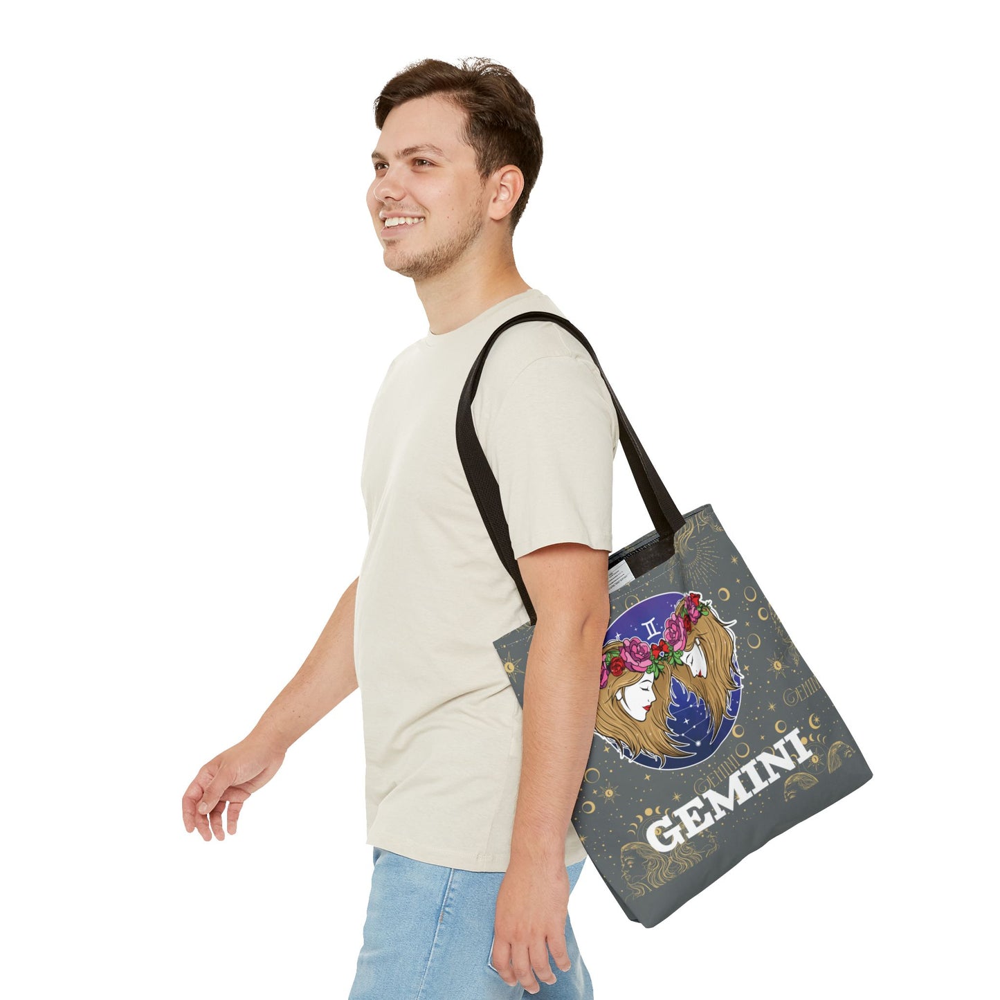 Gemini Tote Bag (Dark Grey)