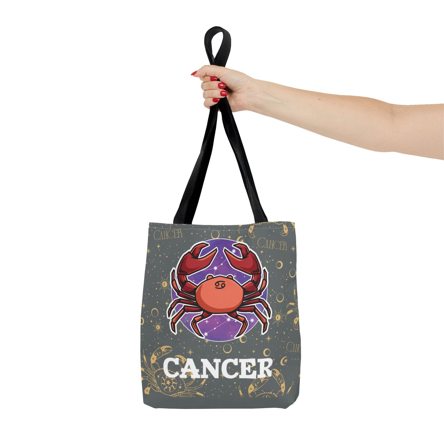 Cancer Tote Bag (Dark Grey)